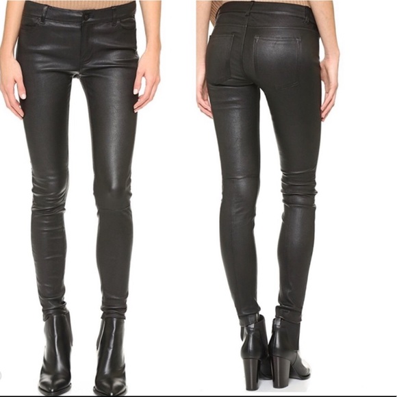 Vince Pants - Vince women’s Lamb leather pants size 12